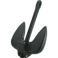 thumbnail interactive-video image 1 of Attwood 9934B1 Solid Cast Iron 15-Pound Navy Boat Anchor with Black PVC-Coated Finish, 1 of 5
