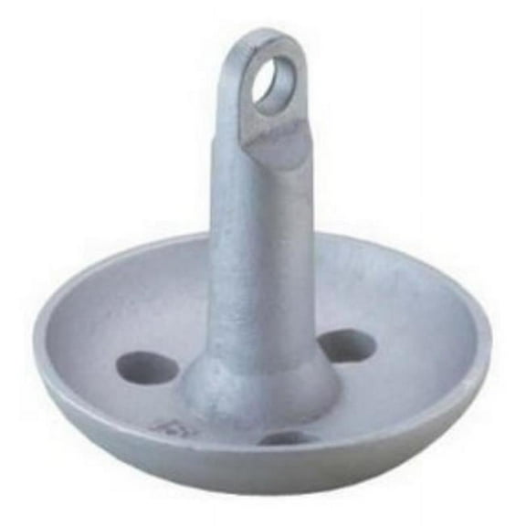 Attwood 99431 Aluminum Mushroom Style Anchor, Gray - 15 lbs