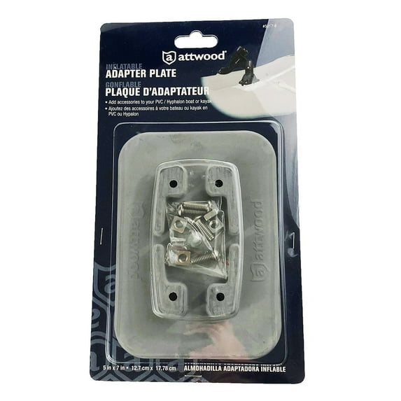 Attwood Adapter Plate for Inflatable Boats 5017-6