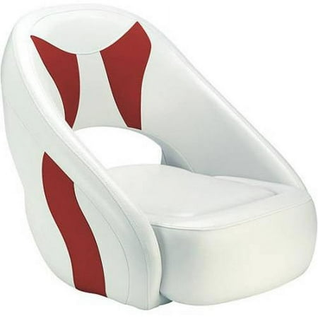 Attwood Avenir Sport Upholstered Boat Seat with Flip-Up Bolster