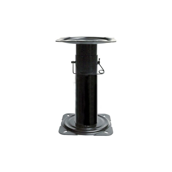 Attwood Black Powder Coated 7" Seat Pedestal