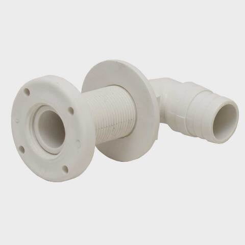 Attwood Boat 90 Degree Thru Hull Fitting 3879-3 | 1 1/8 Inch
