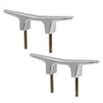 thumbnail image 1 of Attwood Boat Cleats 6241-1 | 6 Inch Chrome Plated Zamak (Pair), 1 of 4