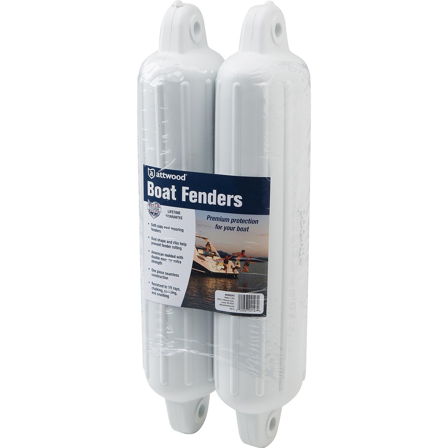 Attwood Boat Fender 5" X 22" - 2 Pack
