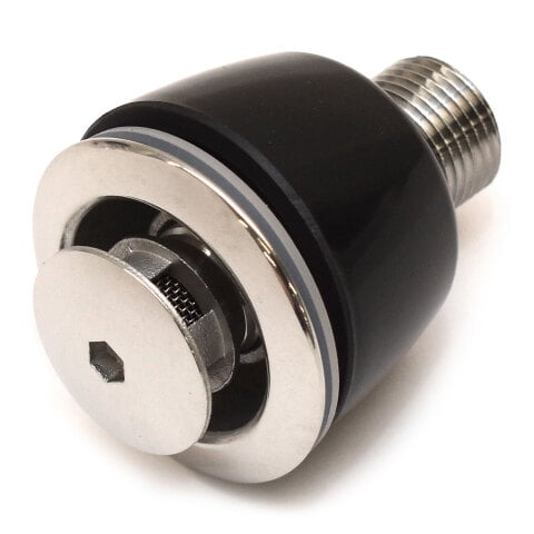 Attwood Boat Flush Mount Fuel Vent 66034-1 | 1 3/4 Inch SS