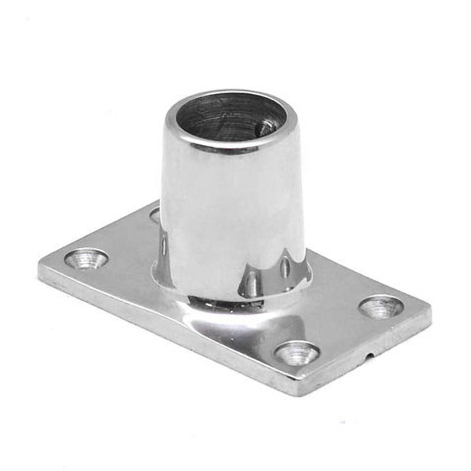 Attwood Boat Grab Rail Mount Base Railing Fitting 7/8 Inch Stainless