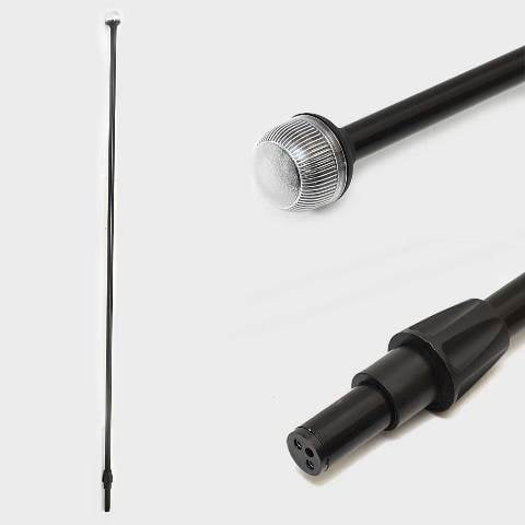 Attwood Boat Navigation Light 5310-60B1 | 12V 60 Inch 12 Degree Black