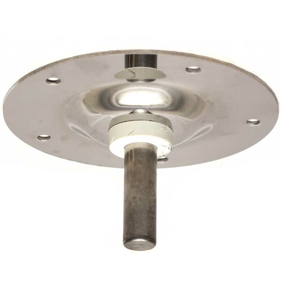 Attwood Boat Table Top Mount 17510 | Swivl-Eze 6 Inch Stainless Steel