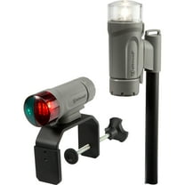 Attwood Clamp-On Portable LED Light Kit - Marine Gray | Bundle of 5