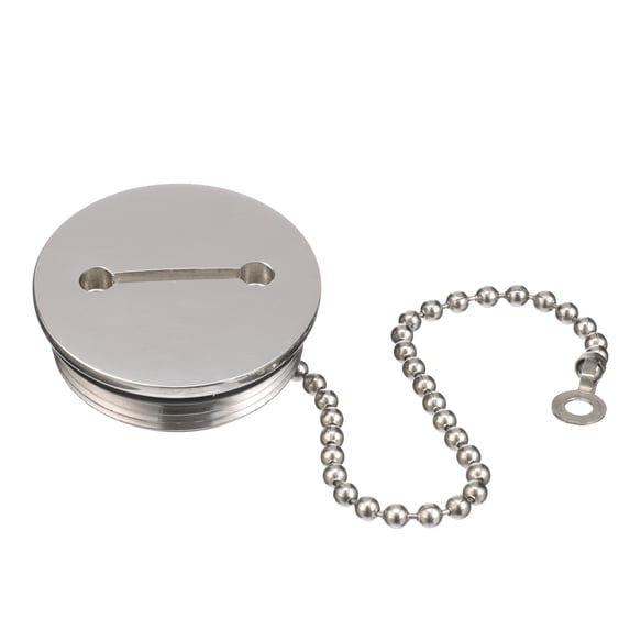 Attwood Deck Fill Replacement Cap, Stainless Steel