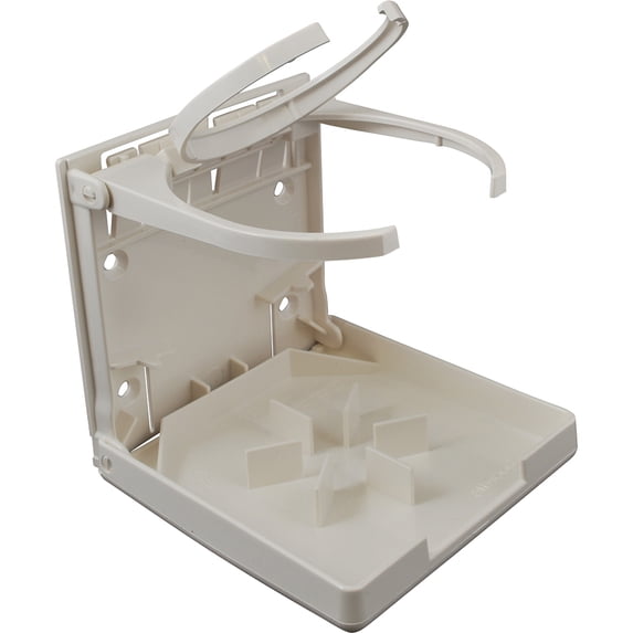 Attwood Fold-Up Drink Holder, White