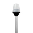 thumbnail image 1 of Attwood Marine 5110-42-7 Attwood Frosted Globe All-around Pole Light W/2-pin Locking Collar Pole - 12v - 42", 1 of 1