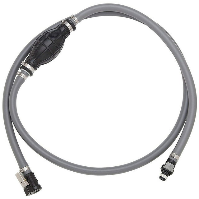 Attwood Fuel Line Hose Kit with Universal Sprayless Connector for Pre-1998 Mercury, 3/8" x 6\'