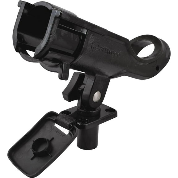 Attwood Heavy Duty Adjustable Rod Holder w/Flush Mount | Bundle of 2 Each