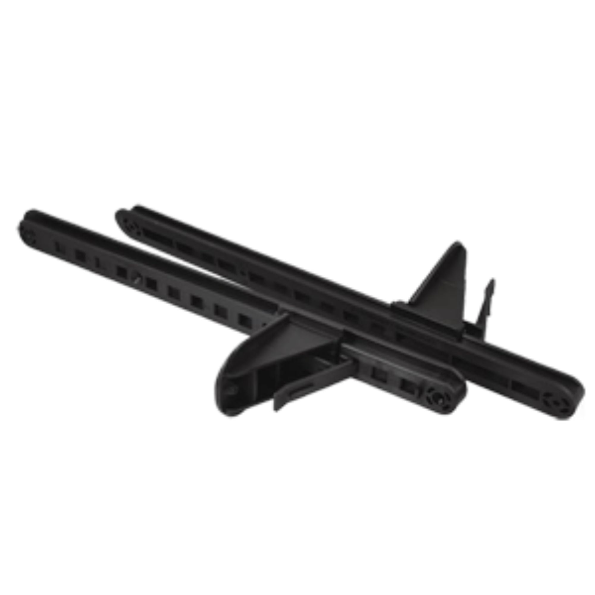17" Black Attwood Marine Kayak Foot Braces 15 Trigger Lock Adjustable