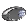 thumbnail image 1 of Attwood LED Docking Light Stainless Steel Bezel, Pair (White LED), 1 of 2