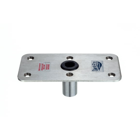 Attwood Lock-N-Pin Base Plate, 7" x 7"