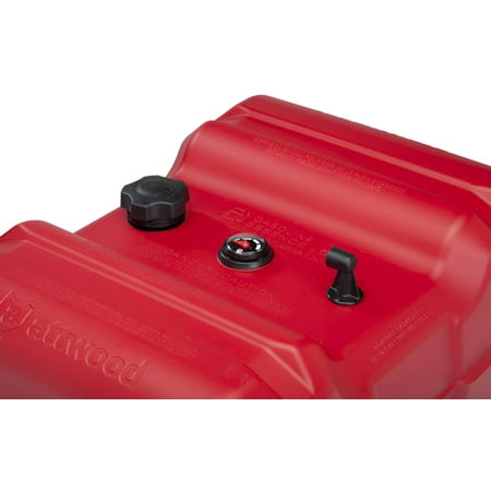 Attwood Low Profile 12 gal EPA/CARB Compliant Fuel Tank with Gauge