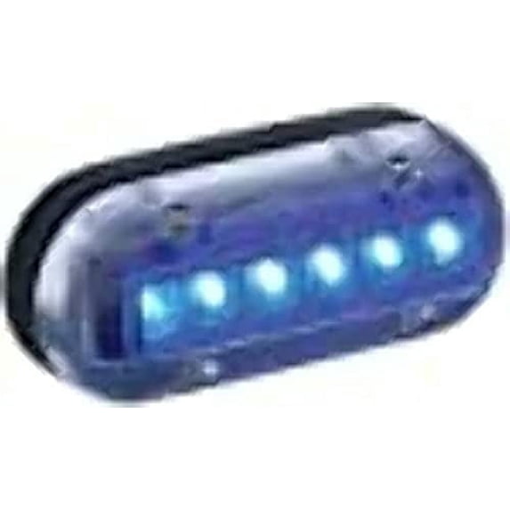Attwood Mari 6528B7 LED Base Underwater Lights, Blue