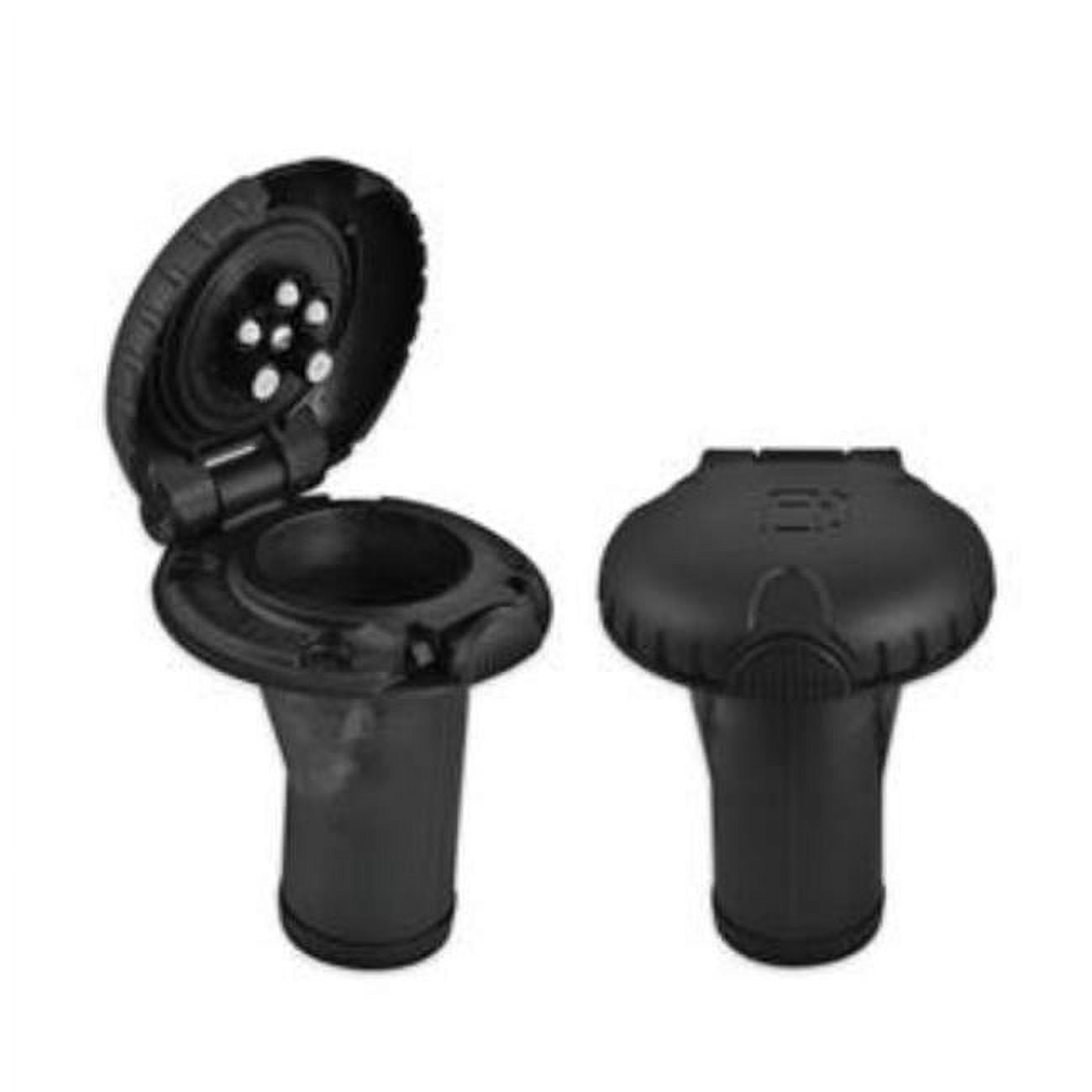 Attwood Marine Black Straight Deckfill Assembly for Carbon Canister and