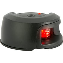 Attwood Marine LightArmor LED 2 nm Vertical Surface Mount Port Side Light with Red Lens