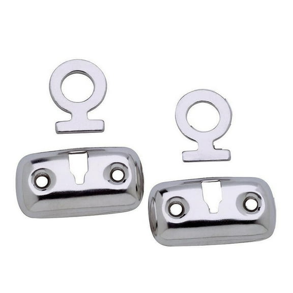 Attwood Mooring Fender Lock Kit - Stainless Steel Pair | Bundle of 2