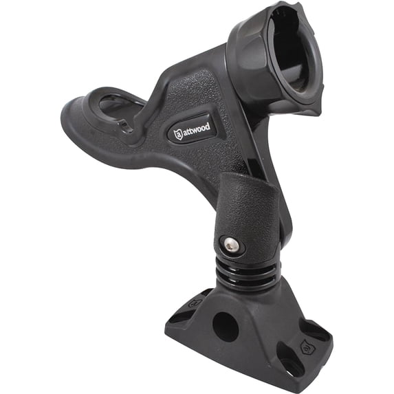 Attwood Pro Series Heavy Duty Road Holder, Black