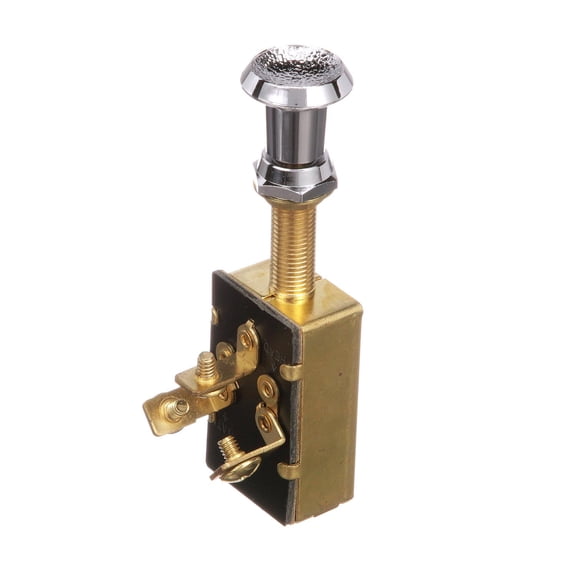 Attwood Push/Pull 3-Position Marine Electrical Switch for Running Lights
