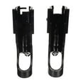 thumbnail image 1 of Attwood RH-4646 Black 2 in 1 Non Adjustable Side Mount Rod Holder (2 Pack), 1 of 2