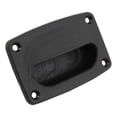 thumbnail image 1 of 4" Solid Black Outdoor Parts and Accessories Attwood Flush Hatch Pull, 1 of 2