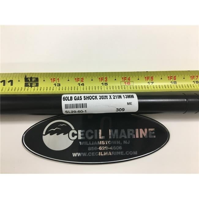 Attwood 5110–36–7 Hecklaterne – 360° Sichtbarkeit, Aluminium Mast, Für Boote Bis 39 Fuß