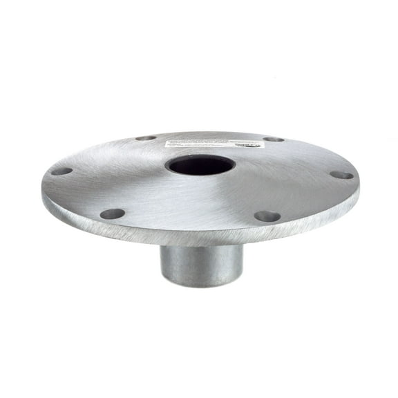 Attwood Snap-Lock 1.77" Seat Base, Aluminum, 9" Round