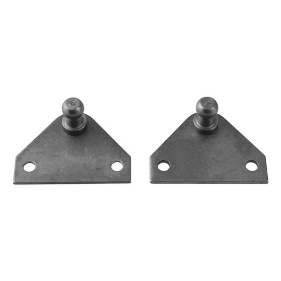 Attwood Stainless Steel Flat Mounting Brackets SL40SSP3-7, Pair FO-2848