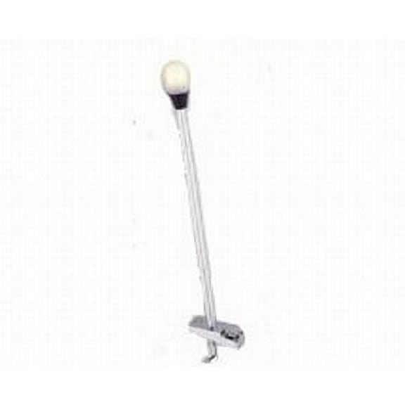 Attwood Telescoping Pole Light with Die-Cast Zamak Plug-In Base, 24"