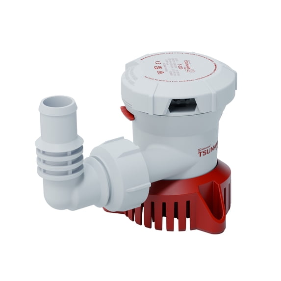 Attwood Tsunami MK2 500 GPH 12-Volt Thred Manual Bilge Pump