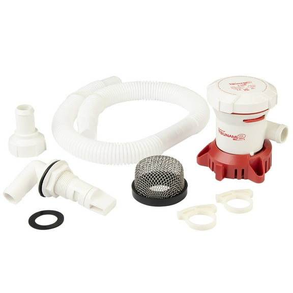 Attwood Tsunami MK2 T500 Manual Bilge Pump w/Installation Kit - 500 GPH