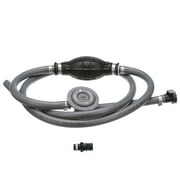 Attwood Universal Fuel Line Hose Kit with Fuel Demand Valve and Sprayless Connector, 3/8" X 6\, EPA Compliant
