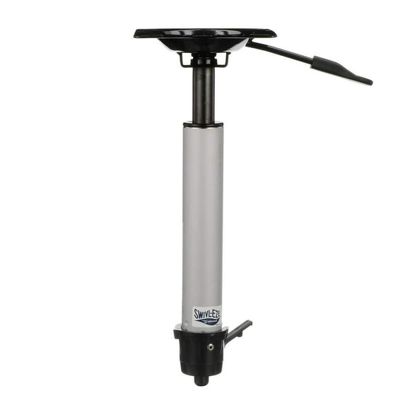 Attwood Wedge™ 2 3/8-Inch Extension Post, Adjustable Height Seat Post, 13 to 19 Inches, Power Pedestal, With Seat Mount