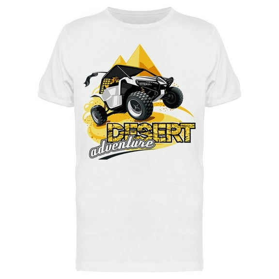 Atv Buggy Desert Adventure T-Shirt Men -Image by Shutterstock, Male x-Large