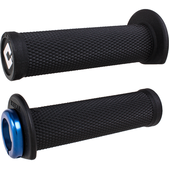 Atv/Pwc Ruffian Lockon Grip 125mm Black/Blue