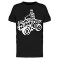 thumbnail image 1 of Atv Silhouette Off-Road T-Shirt Men -Image by Shutterstock, Male XX-Large, 1 of 2