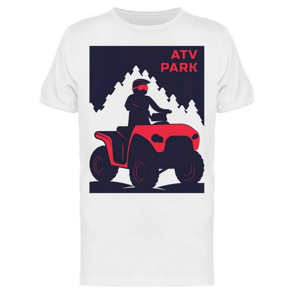 Atv  T-Shirt Men -Image by Shutterstock, Male Medium