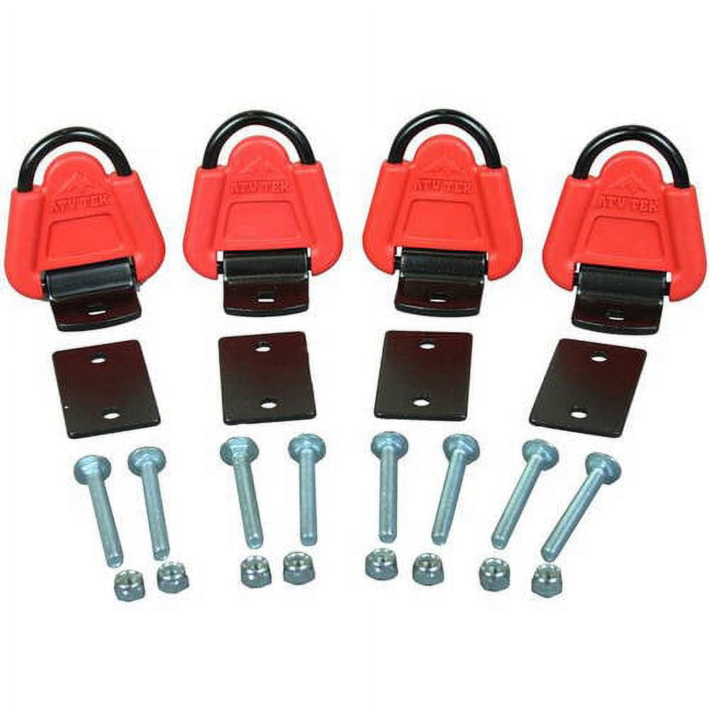 Atv/utv Straplock Tie Down Anchors (4 Pa