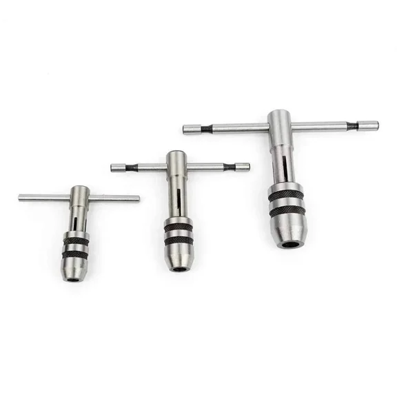 Atw-0053 Adjustable T-Handle Tap Wrench Set ? 3 Piece M1-M4 / M4-M8 / M6-M12