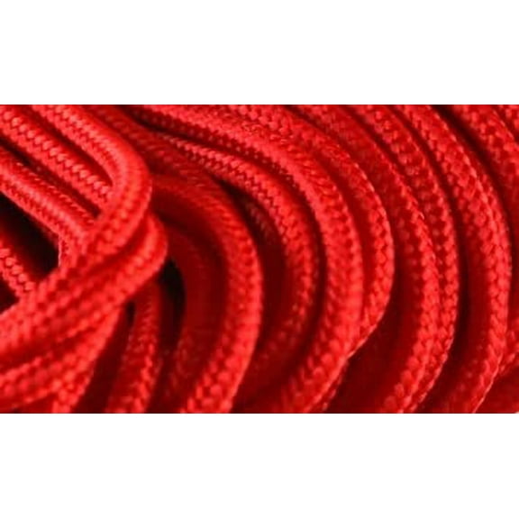 Atwood Paracord - 100' x 3/32" Tactical Cord 4 Nylon Strand Core 275 Test Weight 275lbs (Red)