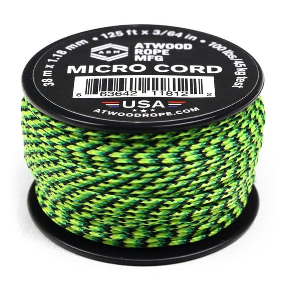 Atwood Rope MFG 1.18mm Micro Cord - Gecko - 125ft
