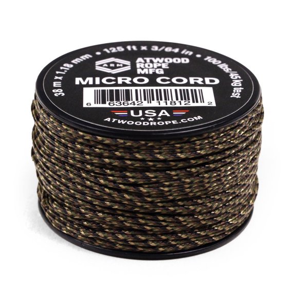 Atwood Rope MFG 1.18mm Micro Cord - Ground War - 125ft