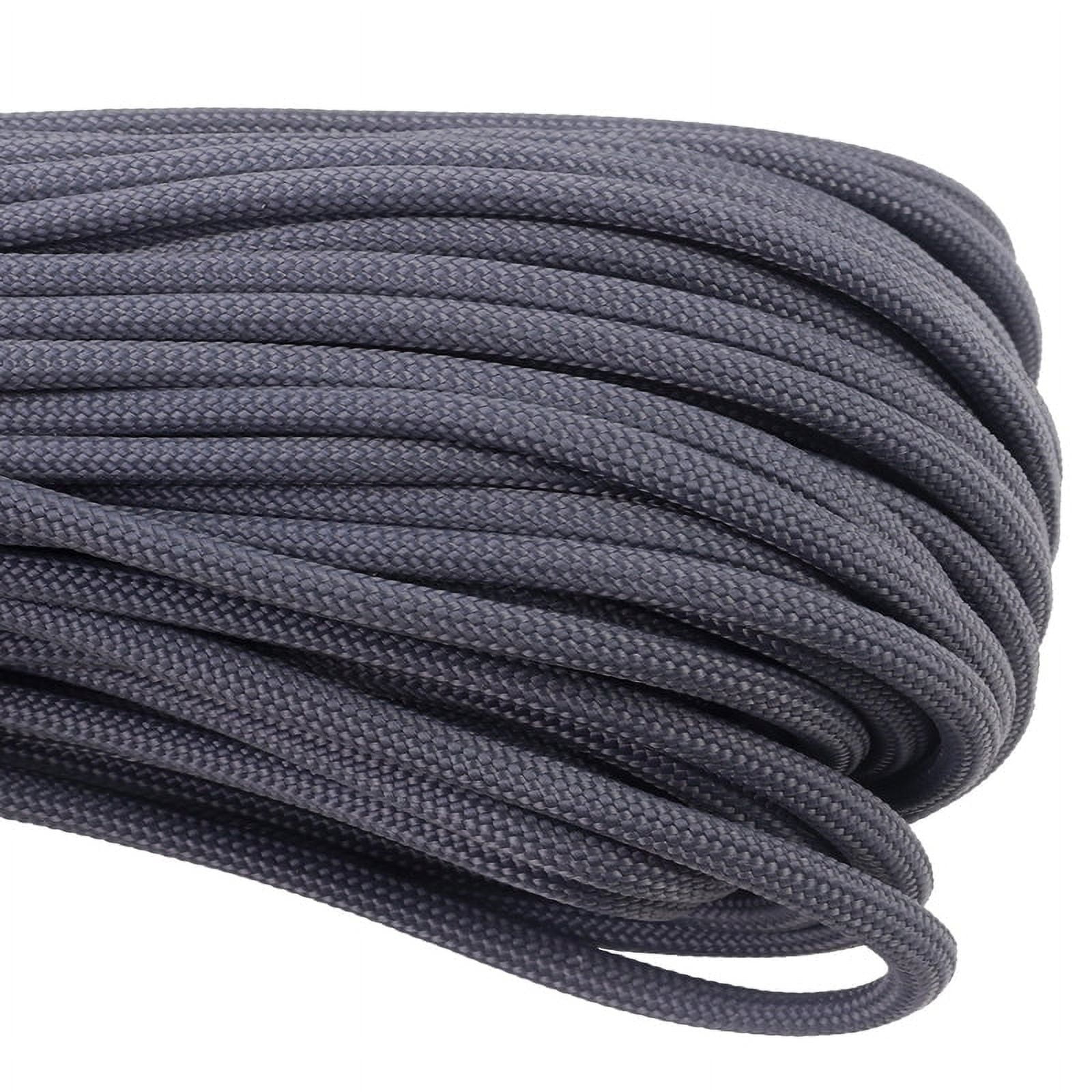 Graphite Rope Thin Atwood Rope MFG - 550 Paracord - Graphite - 1000ft - Walmart.com