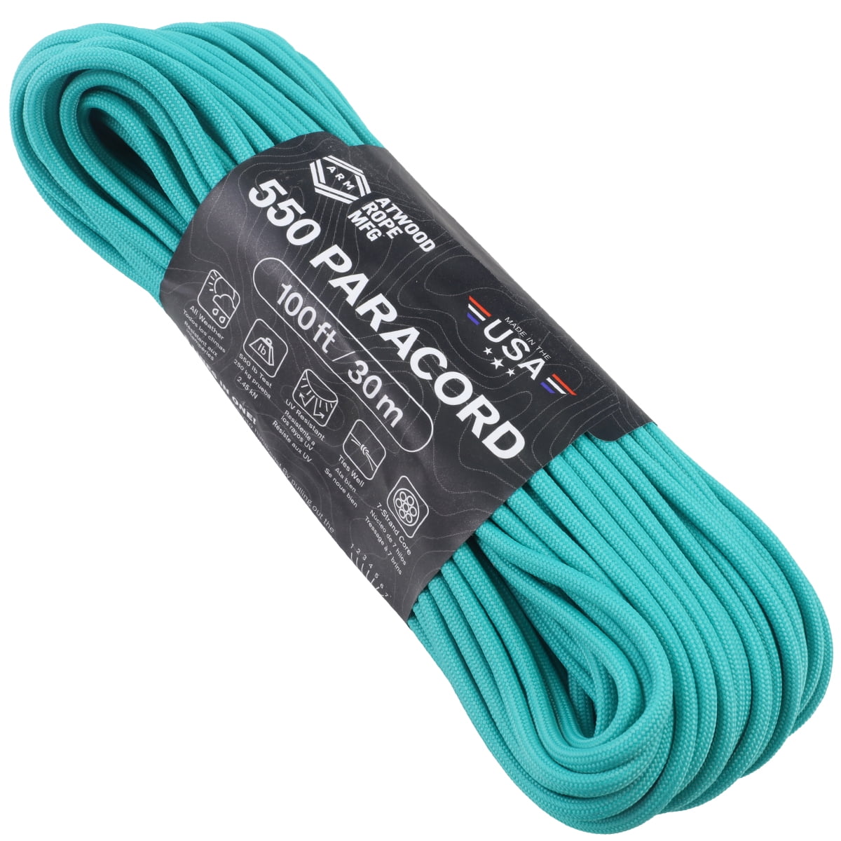 Atwood Rope MFG 550 Paracord Teal