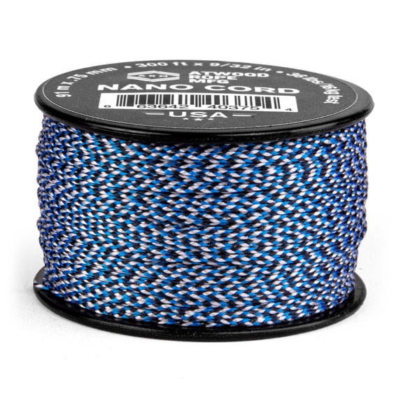 Atwood Rope MFG - .75mm Nano Cord - Blue Snake - 300ft